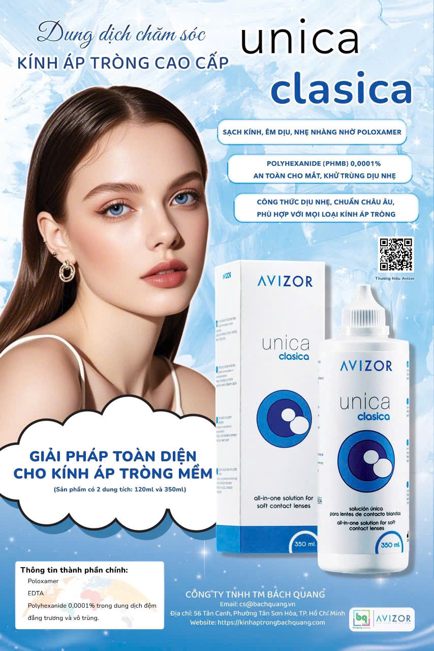 Dung dịch ngâm kính áp tròng Avizor Unica Clasica chai 120-350ml - Ảnh 4