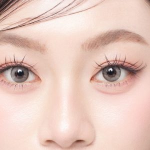 Kính áp tròng 1 ngày Clalen Iris Pear Moon màu nâu xám