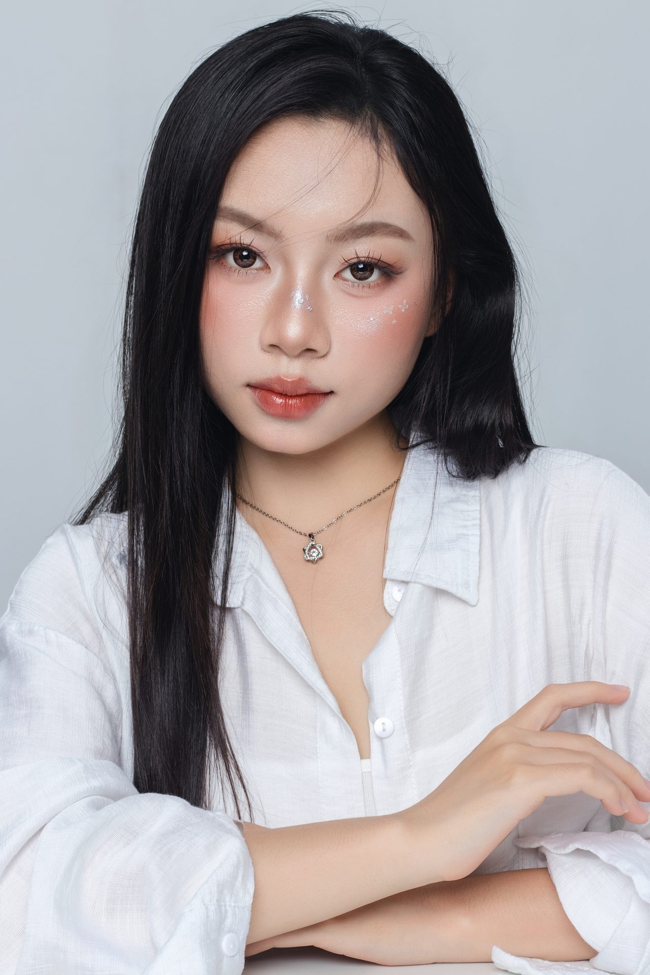 Kính áp tròng 3 tháng Clalen Vuticle Brown | Lens nâu có độ cận - Ảnh 4